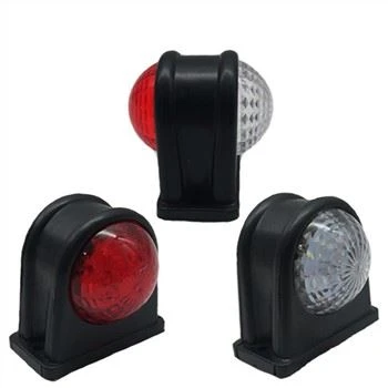 LED דו צדדי אור אזהרה Piranha אור אזהרה 24V Black Ride 0171